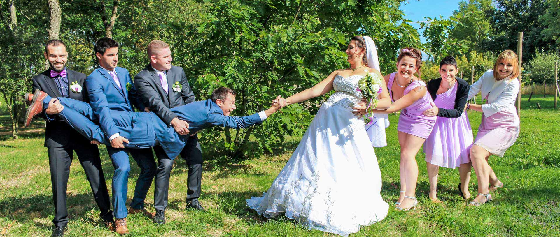 photo de mariage originale